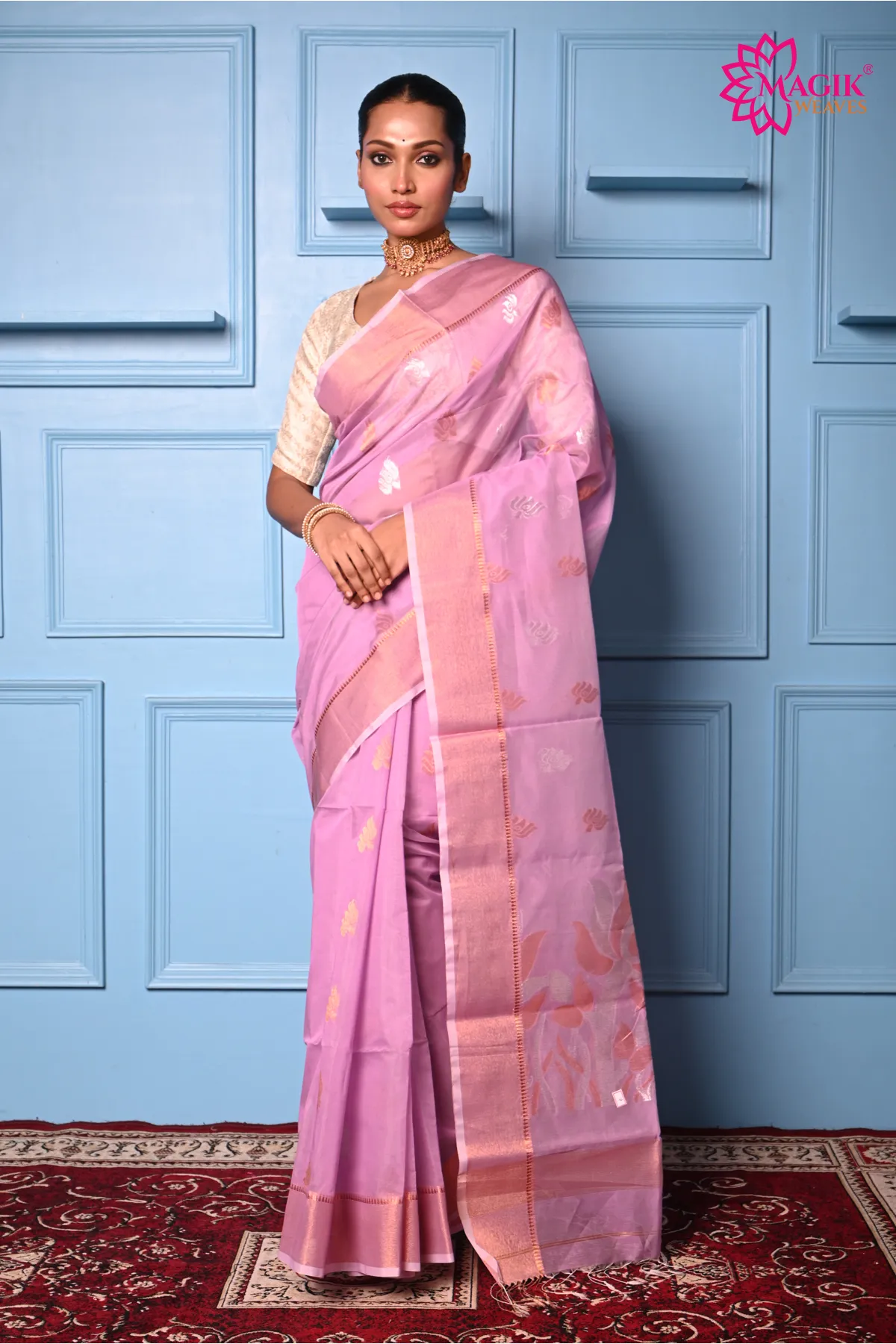cotton handloom saree